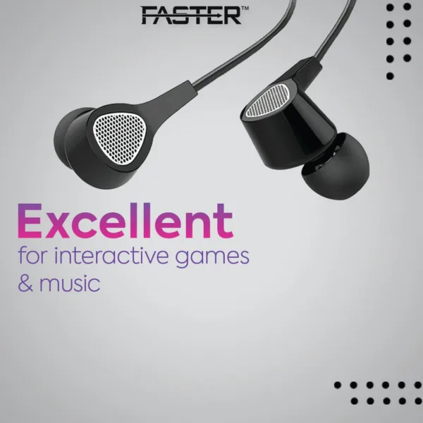 FASTER F15 UNIVERSAL MUSIC EARPHONE