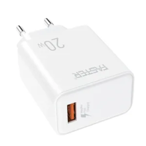 FASTER FC-11QC 20W FAST MOBILE CHARGER WITH ANDROID CABLE