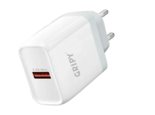 2.4A Max Mobile Charging Adapter by Gripy